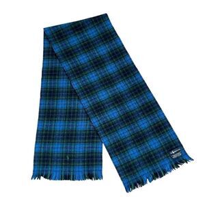 Vintage Polo Ralph Lauren LambsWool Plaid Scarf